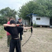 Юные казачата из военно-патриотического клуба «Русичи» продолжают активные тренировки