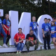 Команда Гулькевичской казачьей молодежи на форуме 