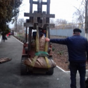 В казачьей школе был установлен постамент и бюст святому благоверному князю Александру Невскому