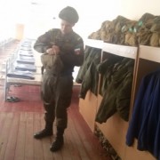 Казачата подружились с военнослужащими