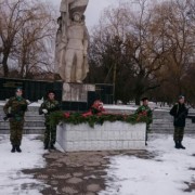 Автопробег, посвященный открытию краевого месячника оборонно-массовой и военно-патриотической работы, а также 90-ю ДОСААФ России