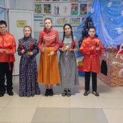 Новый год для казачат.