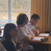 Участие казаков и казачат в общественно-просветительской акции «Казачий диктант»