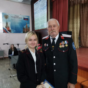Первые казачьи чтения «О Родине, о доблести, о славе» в МБОУ СОШ № 12 им. А.В. Суворова