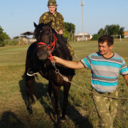 2-ой день во время летних учебно-полевых сборов «Казачья застава»