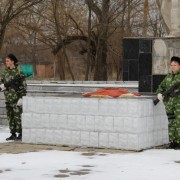 Автопробег, посвященный открытию краевого месячника оборонно-массовой и военно-патриотической работы, а также 90-ю ДОСААФ России