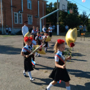 День Знаний для первоклассников казачьей школы