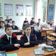 Участие казачат во Всероссийской акции «Бескозырка»