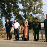 Казачья молодежь на военно-полевом сборе казаков