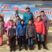Юные казачата в Краснодаре