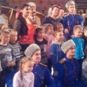 Юные казачата в Краснодаре