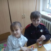 Казачата изготовили новогодние игрушки