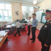 Егор стал атаманом школы