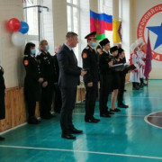14 первоклассников официально вступили в ряды юных казаков