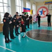 14 первоклассников официально вступили в ряды юных казаков