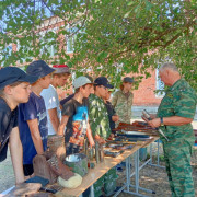  Детские учебно-полевые сборы &quot;Казачья застава&quot;