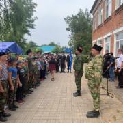  Детские учебно-полевые сборы &quot;Казачья застава&quot;