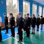 Школьный этап смотр песни и строя в МБОУ СОШ №22 им. Г.Г. Шумейко