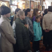 Учащиеся СОШ №15 им. В.П. Михалько посетили праздничное богослужение