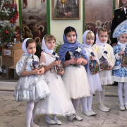 Театральное рождественское представление от юных казачат