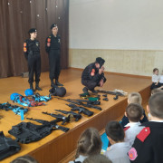 &quot;Русичи&quot; в гостях у казачат-первоклассников
