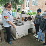 Казачата посетили детский сад 17 п.Красносельский