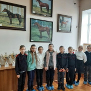Казачата посетили музей и хозяйство конезавода в п. Восход