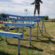 Прошли соревнования среди воспитанников казачьих клубов