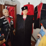 Казачата  посетили музейно-исторический комплекс «Казачий остров» в станице Брюховецкой
