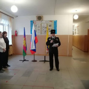 Линейка, посвященная Дню освобождения Гулькевичи