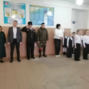 Линейка, посвященная Дню освобождения Гулькевичи