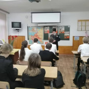 Линейка, посвященная Дню освобождения Гулькевичи