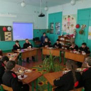Отчет о мероприятиях, проведенных в рамках месячника оборонно-массовой и военно-патриотической работы обучающимися 4 объединения казачьей направленности  МБОУ СОШ № 24 х. Чаплыгин. 