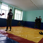 Дружеская встреча воспитанников казачьих клубов