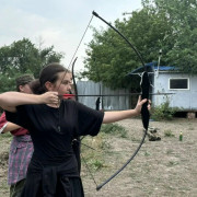 Юные казачата из военно-патриотического клуба «Русичи» продолжают активные тренировки