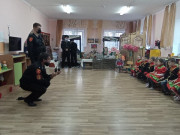 Курсанты КВПК «Русичи» посетили юных казачат