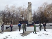 Автопробег, посвященный открытию краевого месячника оборонно-массовой и военно-патриотической работы, а также 90-ю ДОСААФ России