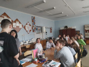 Встреча казачат со студентом Ставропольской медицинской академии 