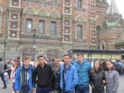 Образовательный тур казачьей молодежи  в Санкт-Петербург