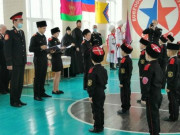 14 первоклассников официально вступили в ряды юных казаков