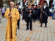 Праздничные мероприятия, посвященные празднованию памяти святого благоверного великого князя Александра Невского в городе Армавир 