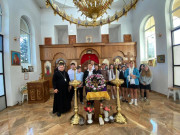 Казачата посетили храм Великомученика Георгия Победоносца