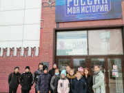 Казачата посетили музей «Россия — Моя история» в г. Краснодаре.