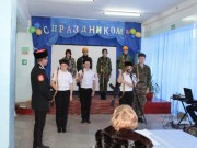 Показательное выступление казачьего военно-патриотического клуба «Русичи»
