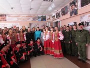 Концерт для кадет ГБОУ Кропоткинский казачий кадетский корпус